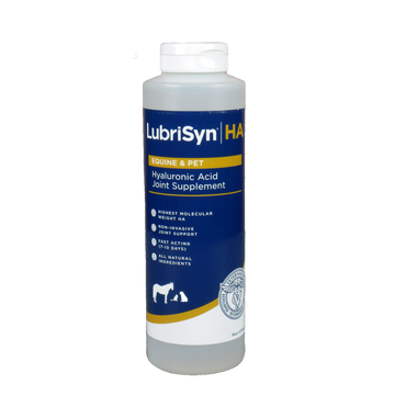 LubriSyn HA pet and equine pint bottle.